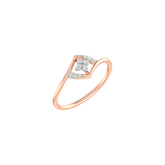 18K Gold & Diamond Ring For Women KLR-59
